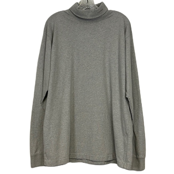 Carhartt Mens Long Sleeve Turtleneck Shirt Cotton Gray XL - Picture 2 of 9